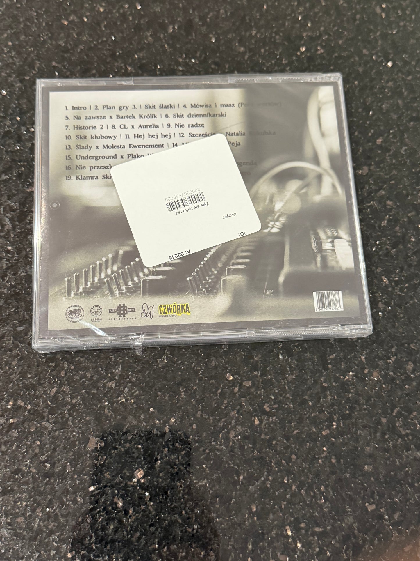 🇵🇱Polish Hip Hop CD - Numer Raz & DJ. EPROM - Zyje sie tylko raz 2025
