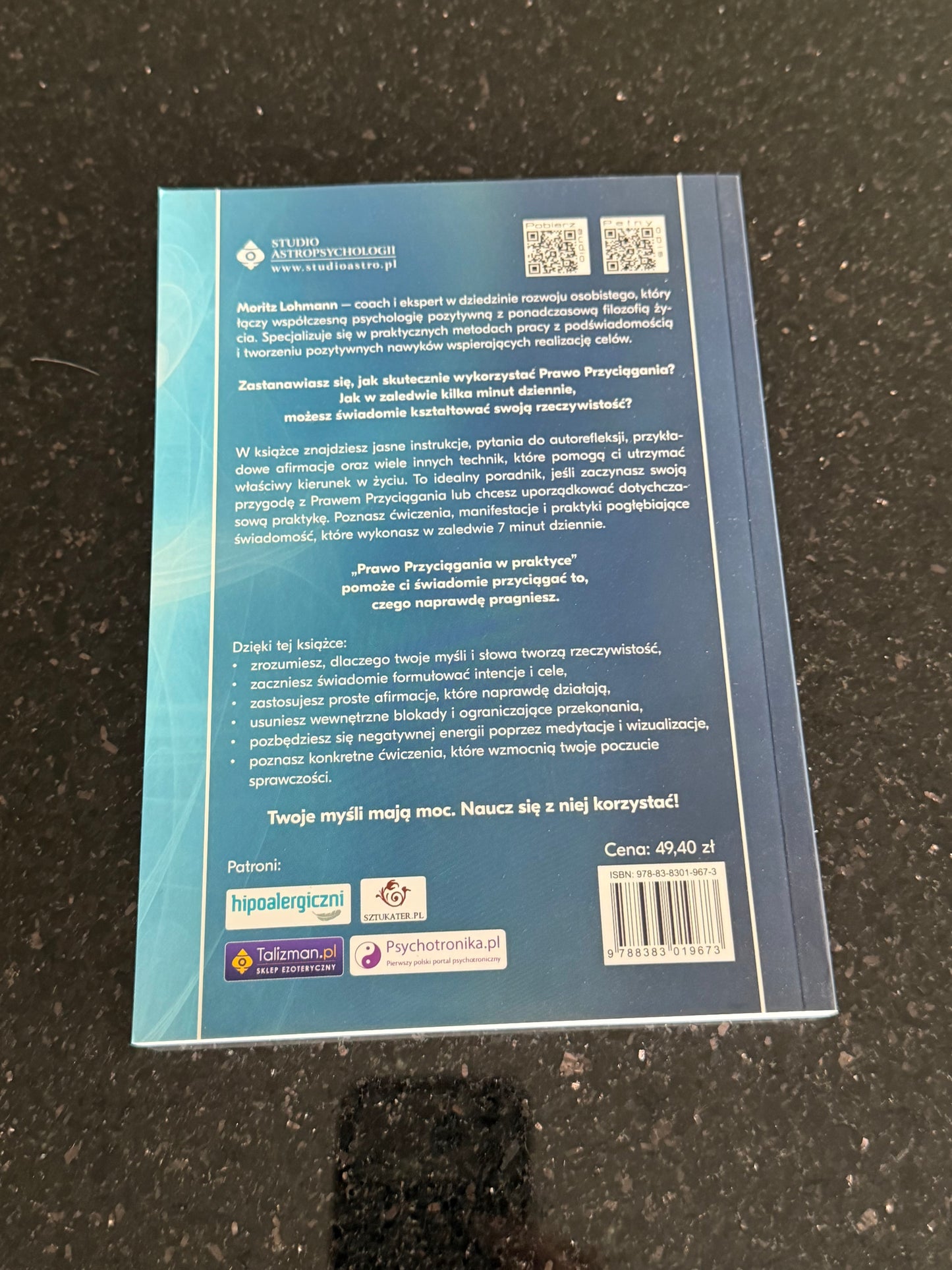 🇵🇱Polish Book - Moritz Lohmann - Prawo Przyciagania w praktyce