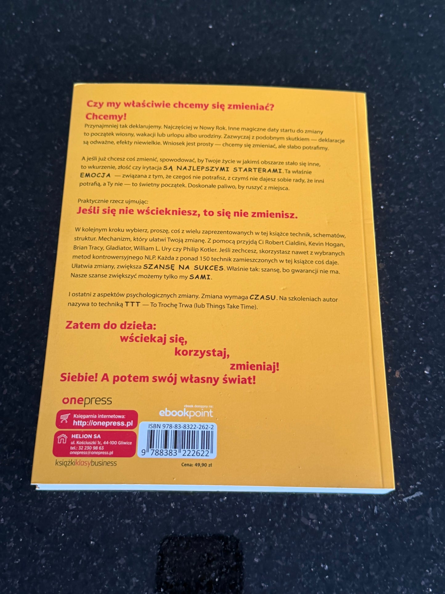 🇵🇱Polish Book - Marek Skala (Skała) - Psychologia Zmiany