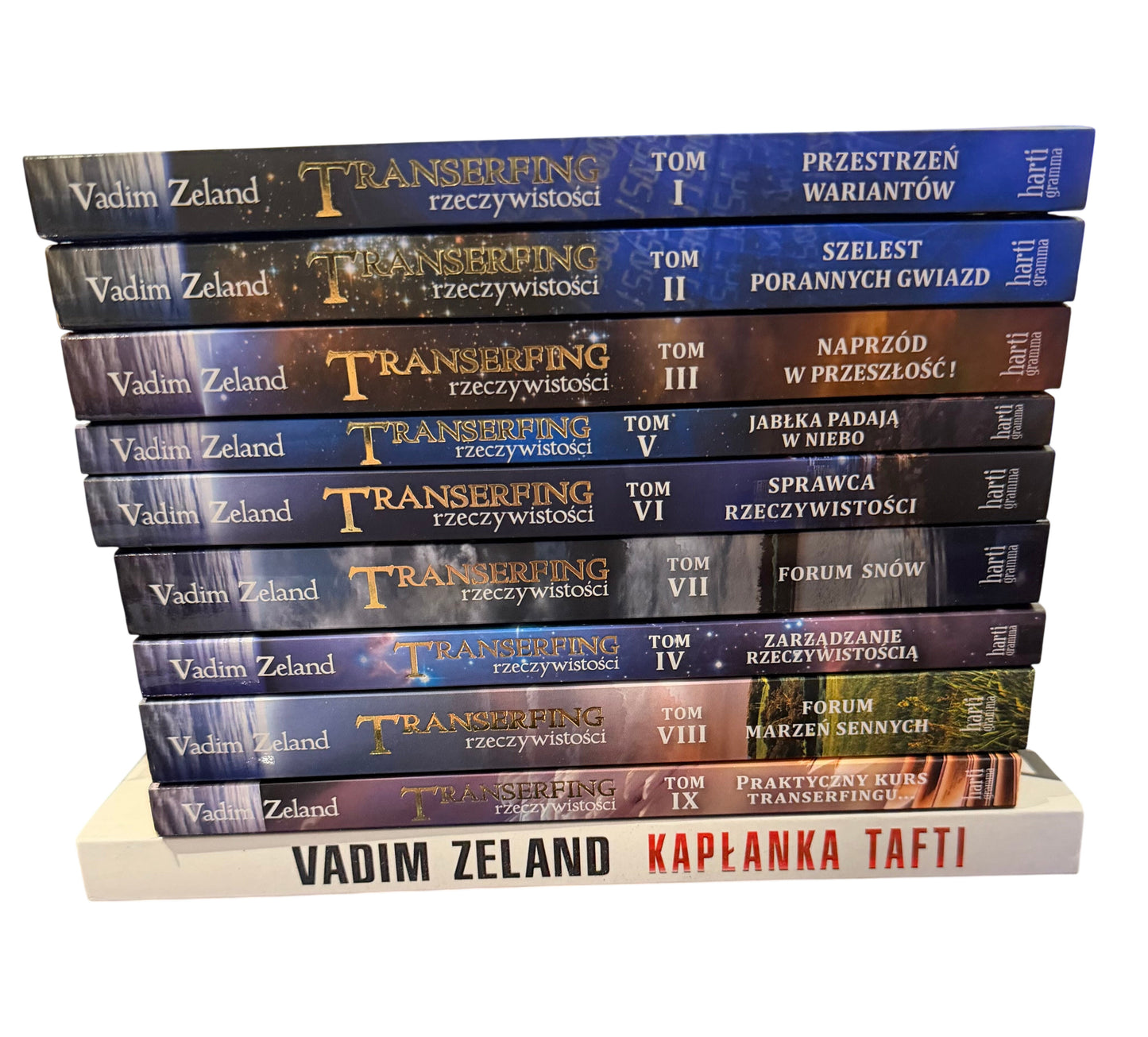 🇵🇱 Polish Book - Vadim Zeland - Transerfing rzeczywistości Full Set I-IX Unikat