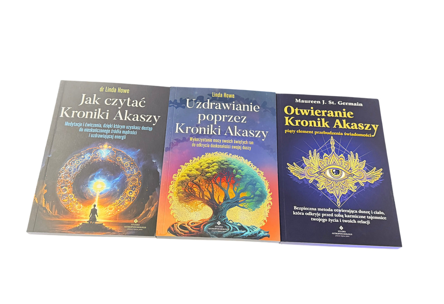 🇵🇱Polish Book - Linda Howe & Maureen Germain - Kroniki Akaszy Book Set Super Bundle