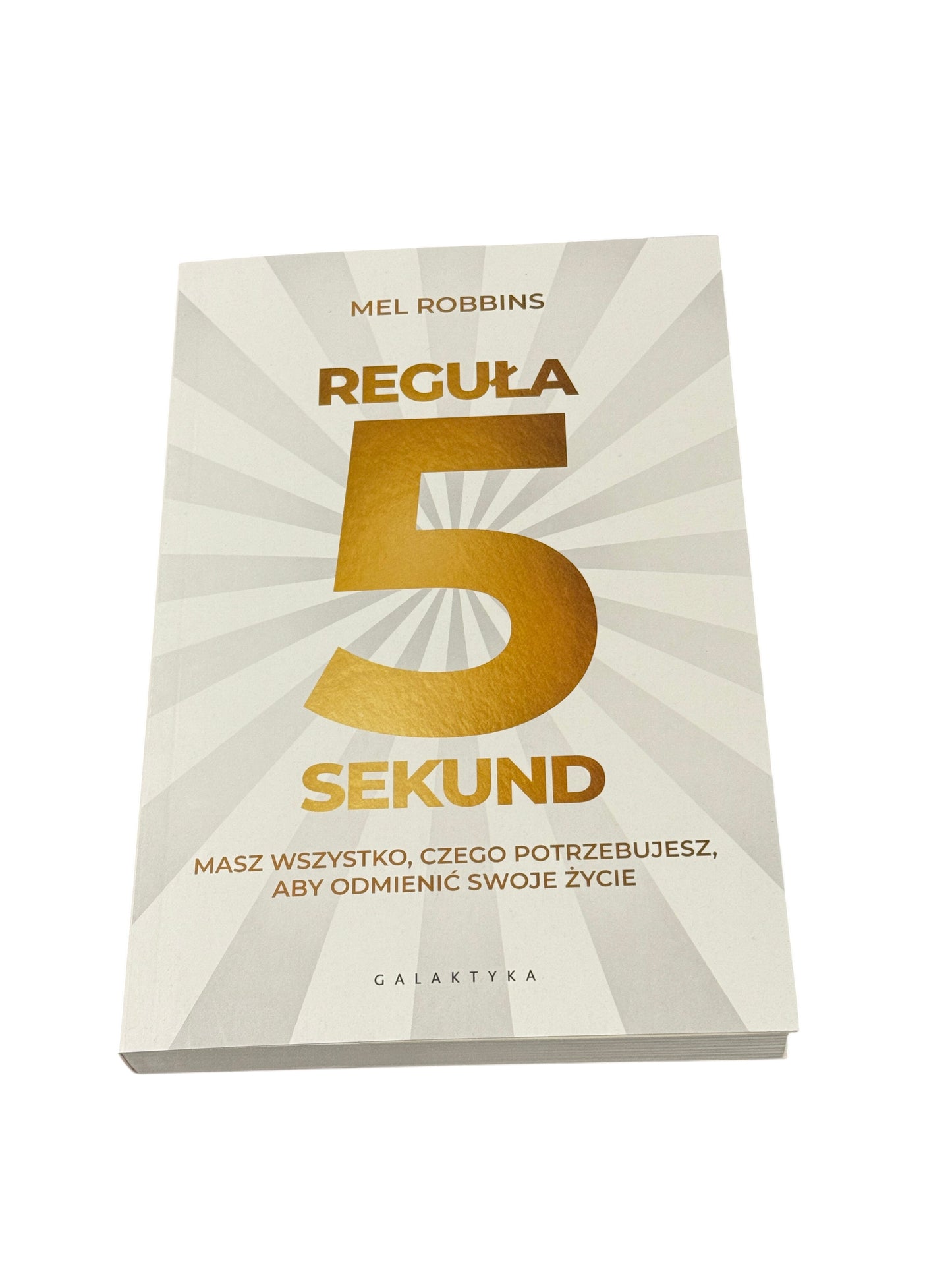 Polish 🇵🇱 Book - Mel Robbins - Reguła (Regula) 5 Sekund