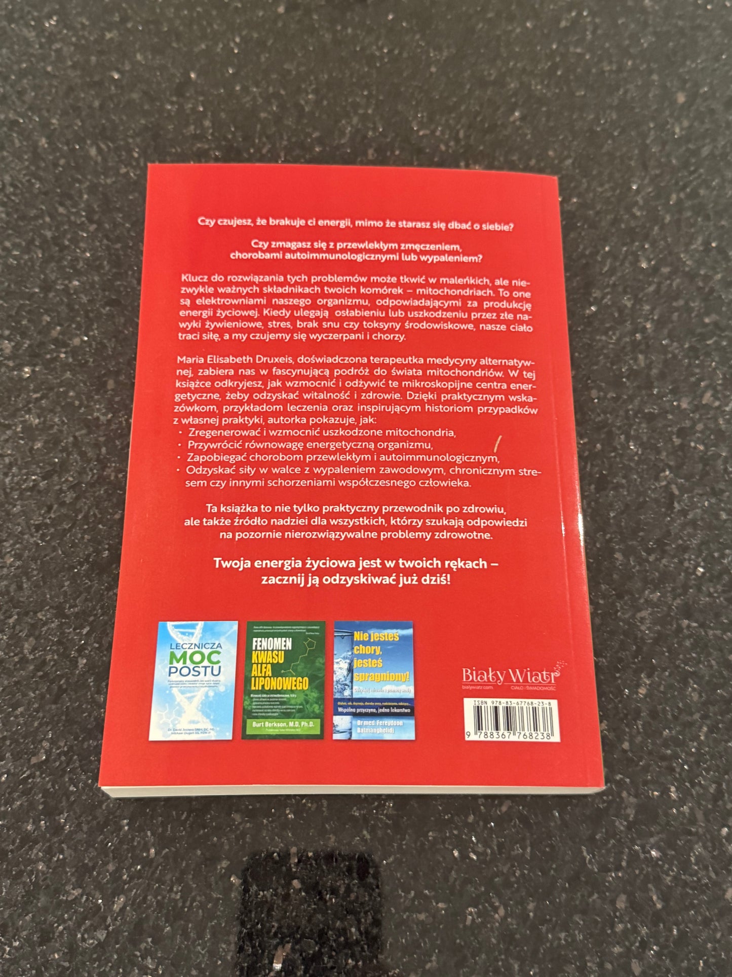 🇵🇱Polish Book - Maria Elisabeth Druxeis - Mitochondria. Aktywuj Centra Energetyczne Swoich Komórek