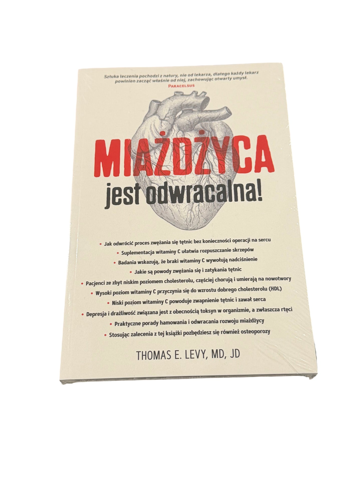 🇵🇱Polish Book - Thomas E.Levy - Miazdzyca (Miażdżyca) jest odwracalna