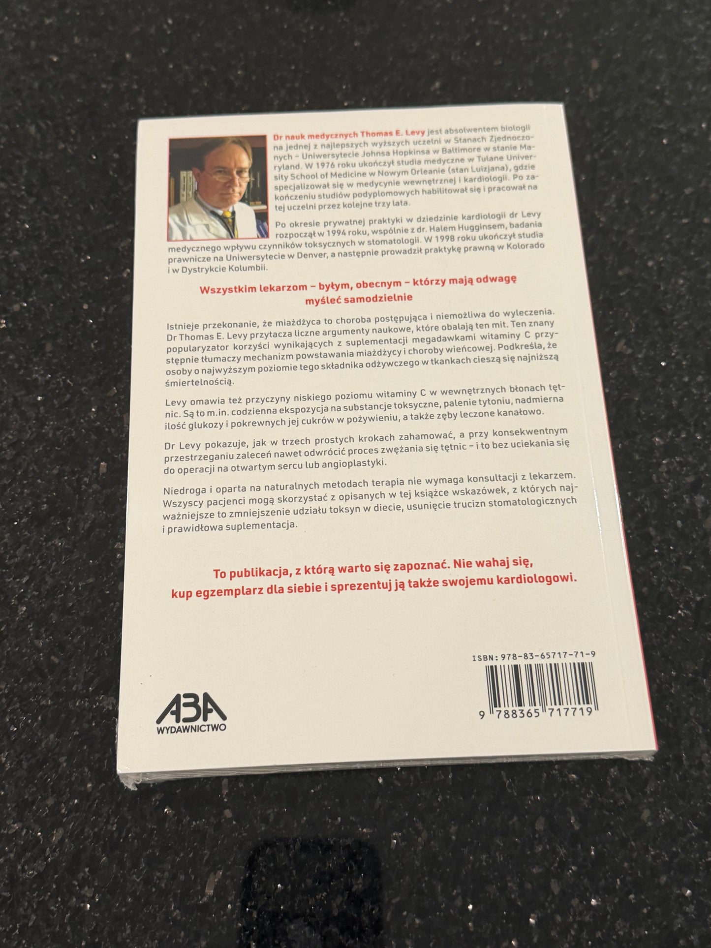 🇵🇱Polish Book - Thomas E.Levy - Miazdzyca (Miażdżyca) jest odwracalna