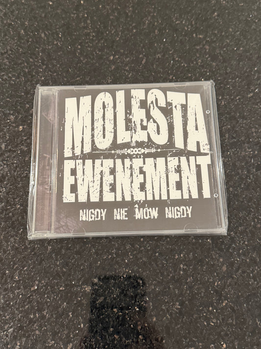 🇵🇱Polish Hip Hop CD - Molesta - Nigdy Nie Mów Nigdy 1Wyd. 2006  Polski Hip Hop