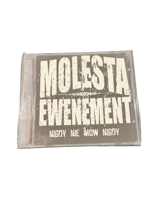 🇵🇱Polish Hip Hop CD - Molesta - Nigdy Nie Mów Nigdy 1Wyd. 2006  Polski Hip Hop