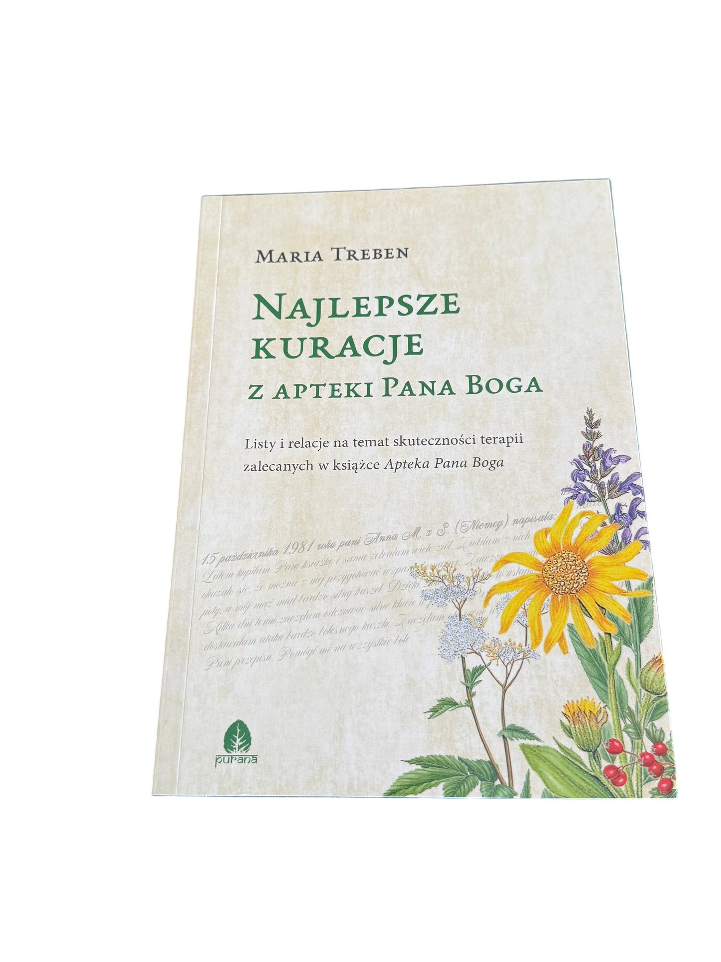 Polish 🇵🇱 Book - Maria Treben - Najlepsze kuracje z Apteki Pana Boga