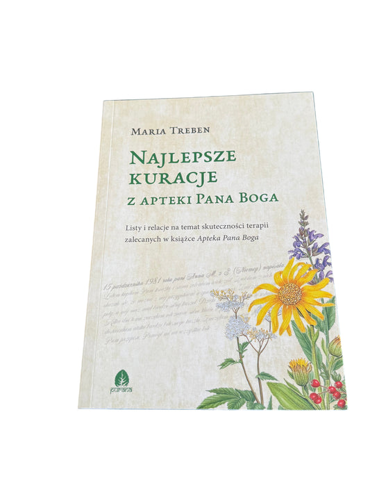 Polish 🇵🇱 Book - Maria Treben - Najlepsze kuracje z Apteki Pana Boga