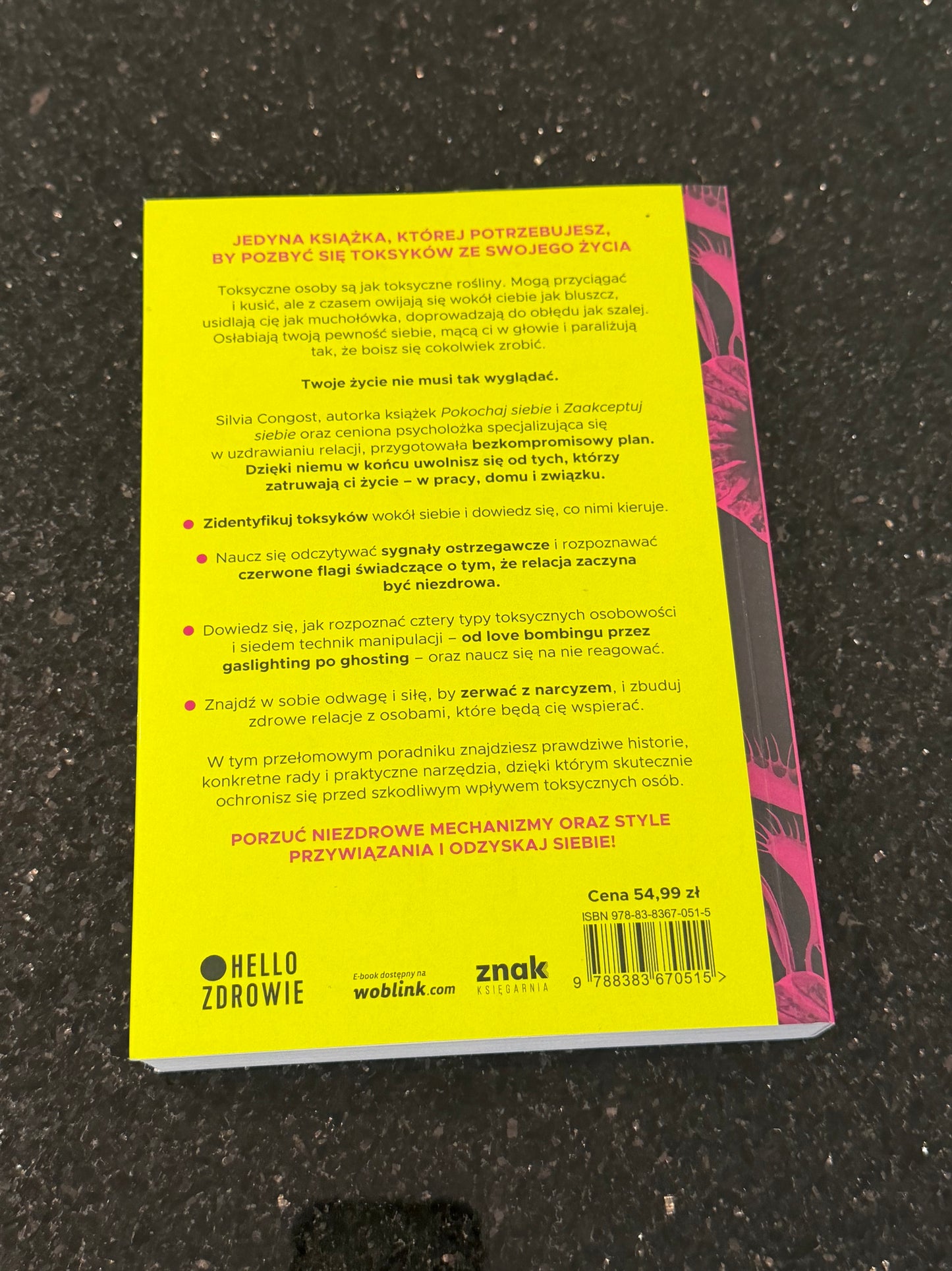 🇵🇱Polish Book - Sylvia Congost - Toksycy - Jak uwolnic sie od ludzi,ktorzy zatruwaja Ci zycie w zwiazku, pracy