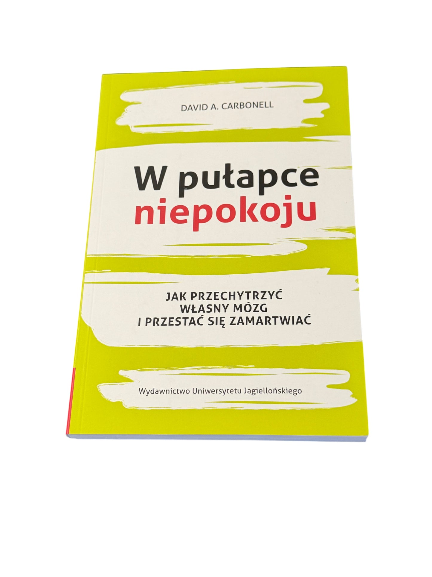 🇵🇱Polish Book - David A.Carbonnell - W pulapce niepokoju (Nerwica)