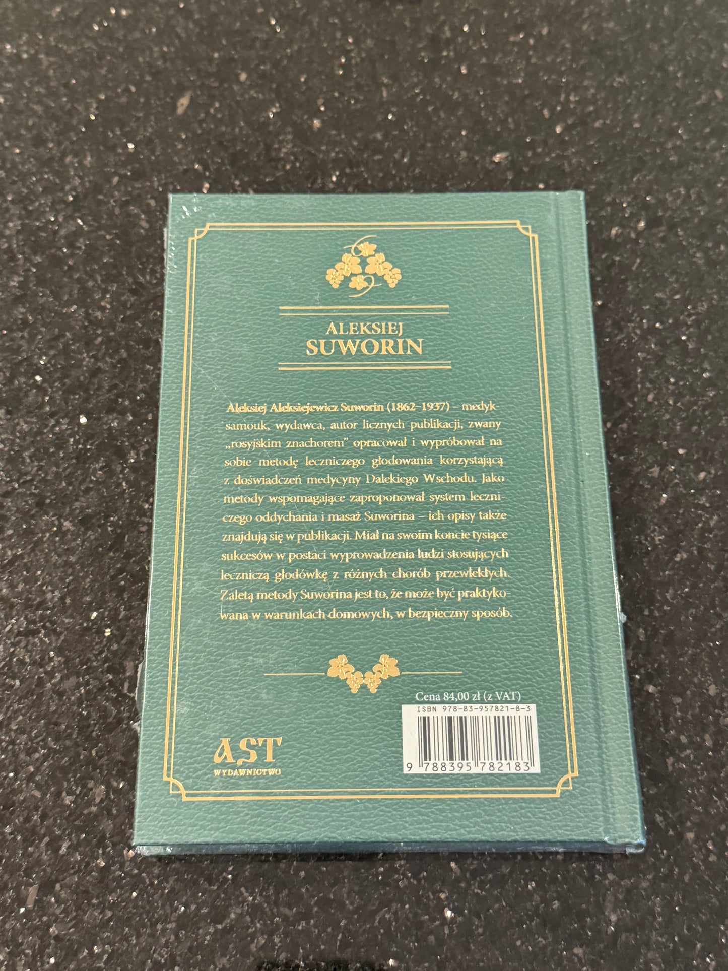 🇵🇱Polish Book - Aleksiej Suworin - Leczenie Glodowaniem (Głodowaniem) Klasyka Uzdrawiania