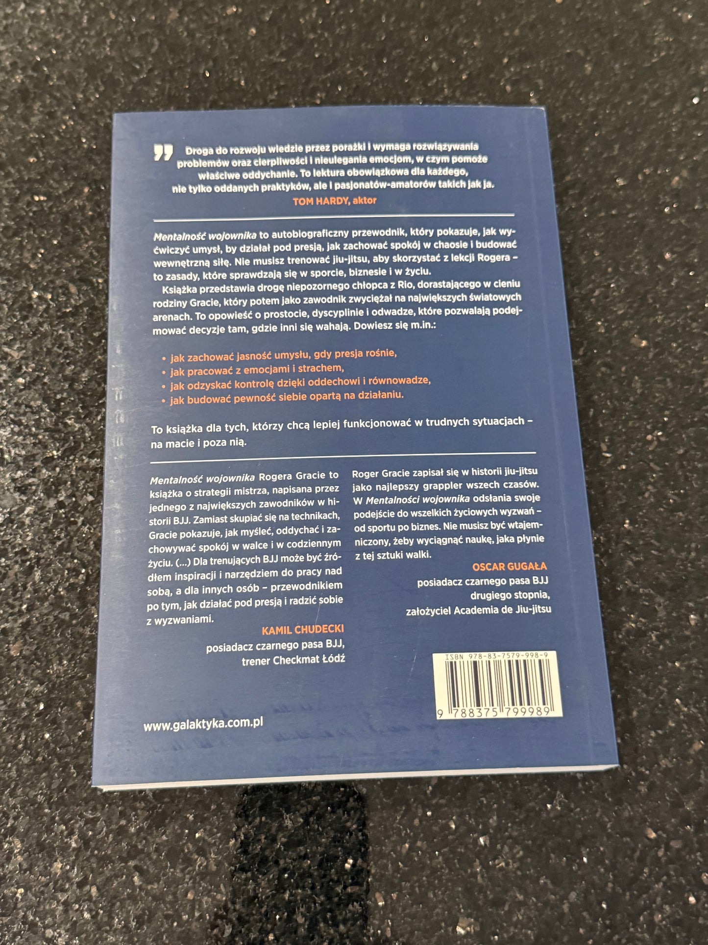 🇵🇱Polish Book - Roger Gracie - Tao Mistrza - Mentalność Wojownika