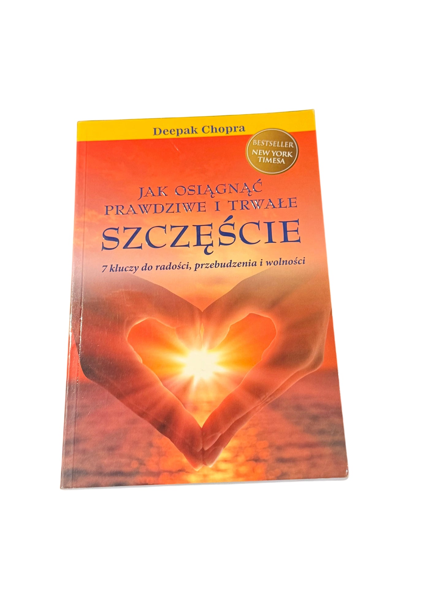 🇵🇱Polish Book - Deepak Chopra - Jak osiągnąć prawdziwe i trwałe szczęście