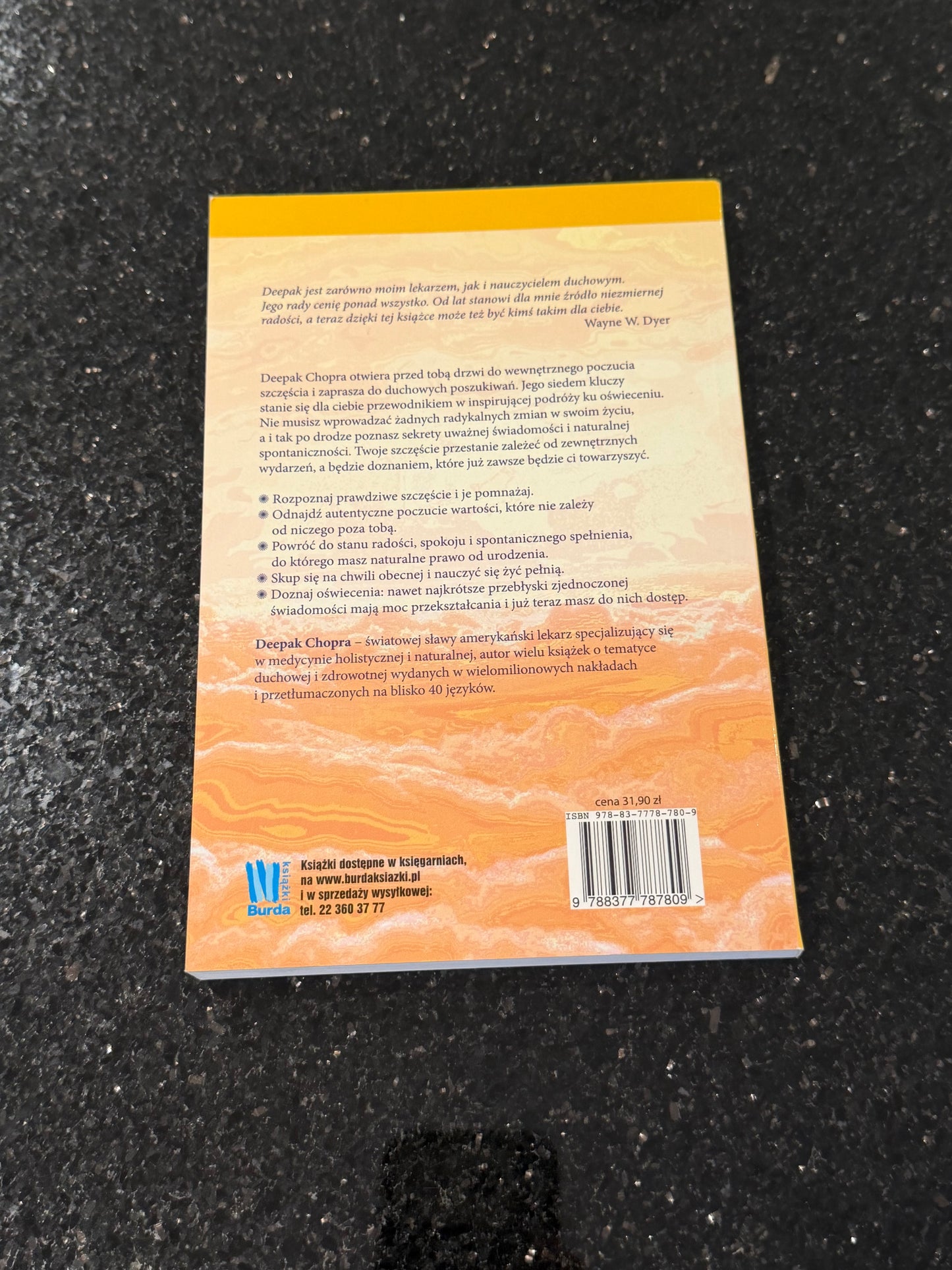🇵🇱Polish Book - Deepak Chopra - Jak osiągnąć prawdziwe i trwałe szczęście