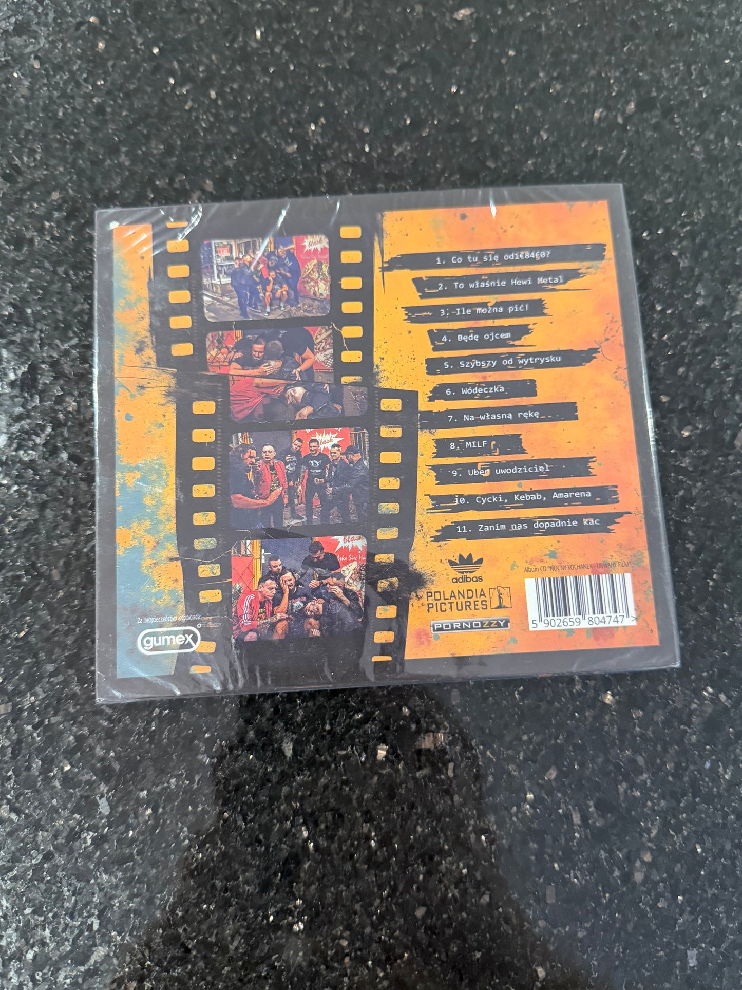 🇵🇱Polish Music CD - Nocny Kochanek - Urwany Film Polska Muzyka