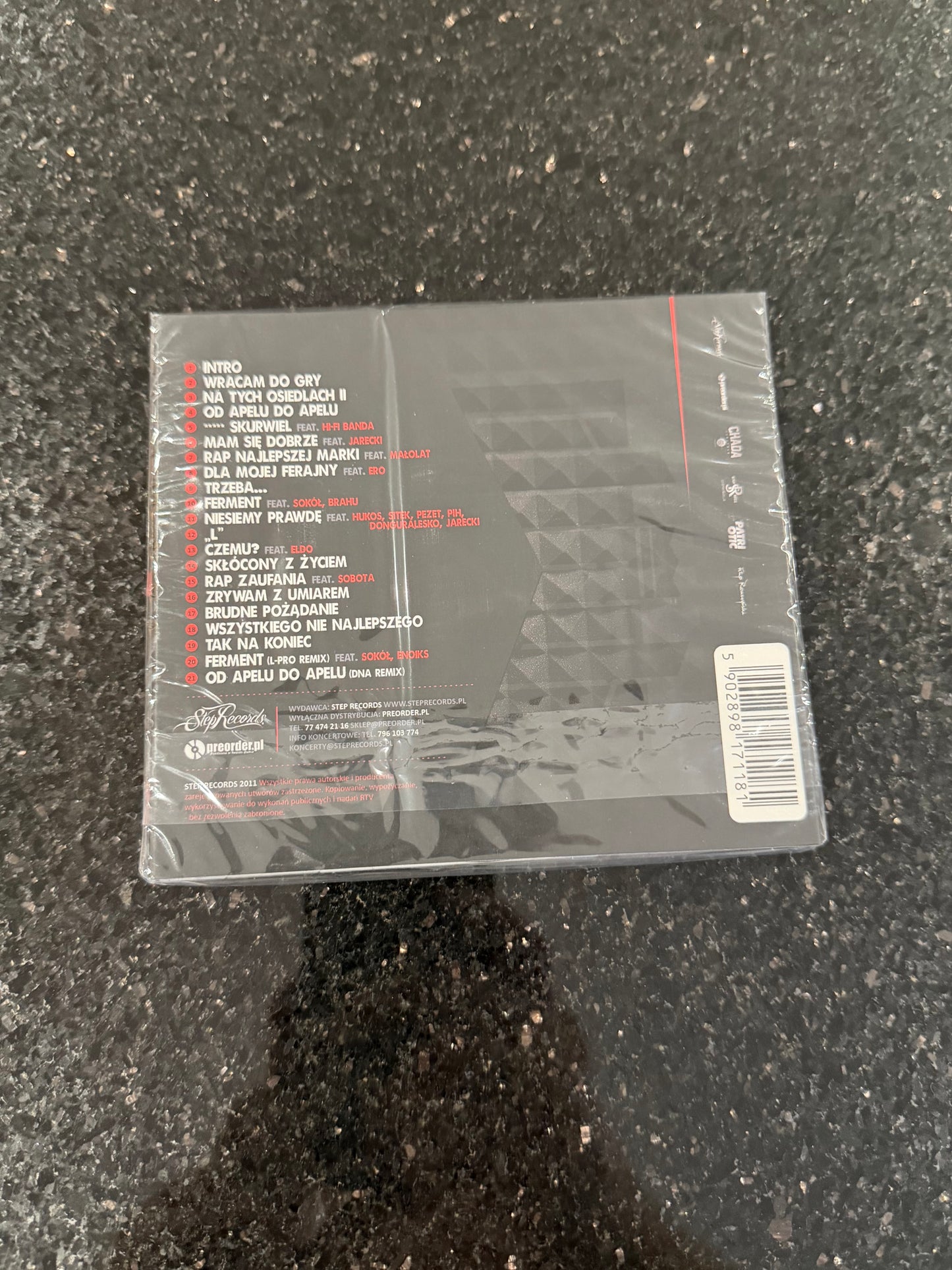 🇵🇱Polish Hip Hop CD - Chada - WGW Polski Hip Hop Rap