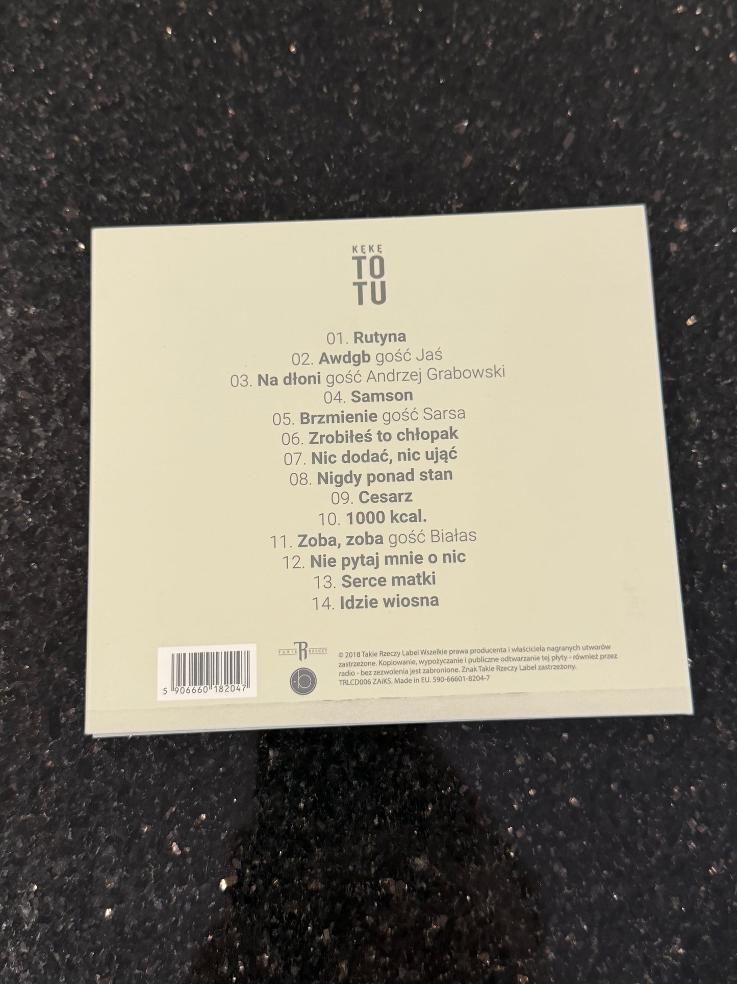 🇵🇱Polish Hip Hop CD - Keke (Kękę) - To Tu Autograf Unikat Polski Hip Hop Rap