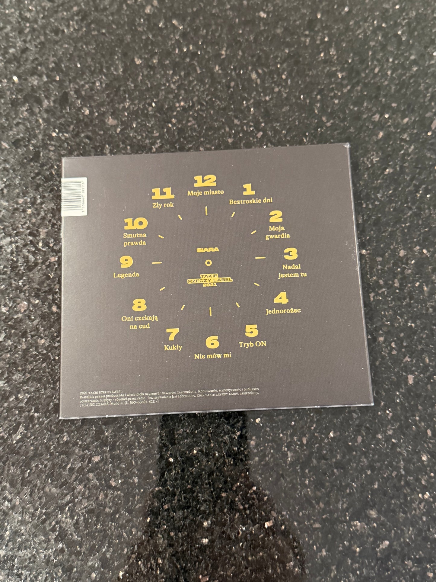 🇵🇱Polish Hip Hop CD - Keke (Kękę) - Siara Autograf Unikat Polski Hip Hop Rap