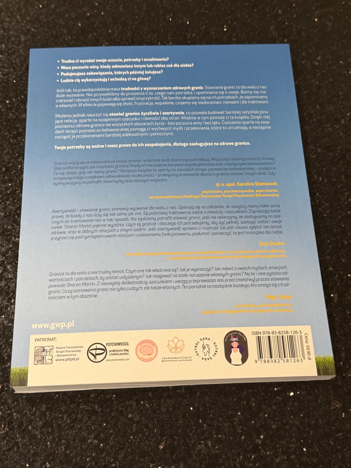 🇵🇱Polish Book - Sharon Martin - Zdrowe Granice Zdrowe Relacje