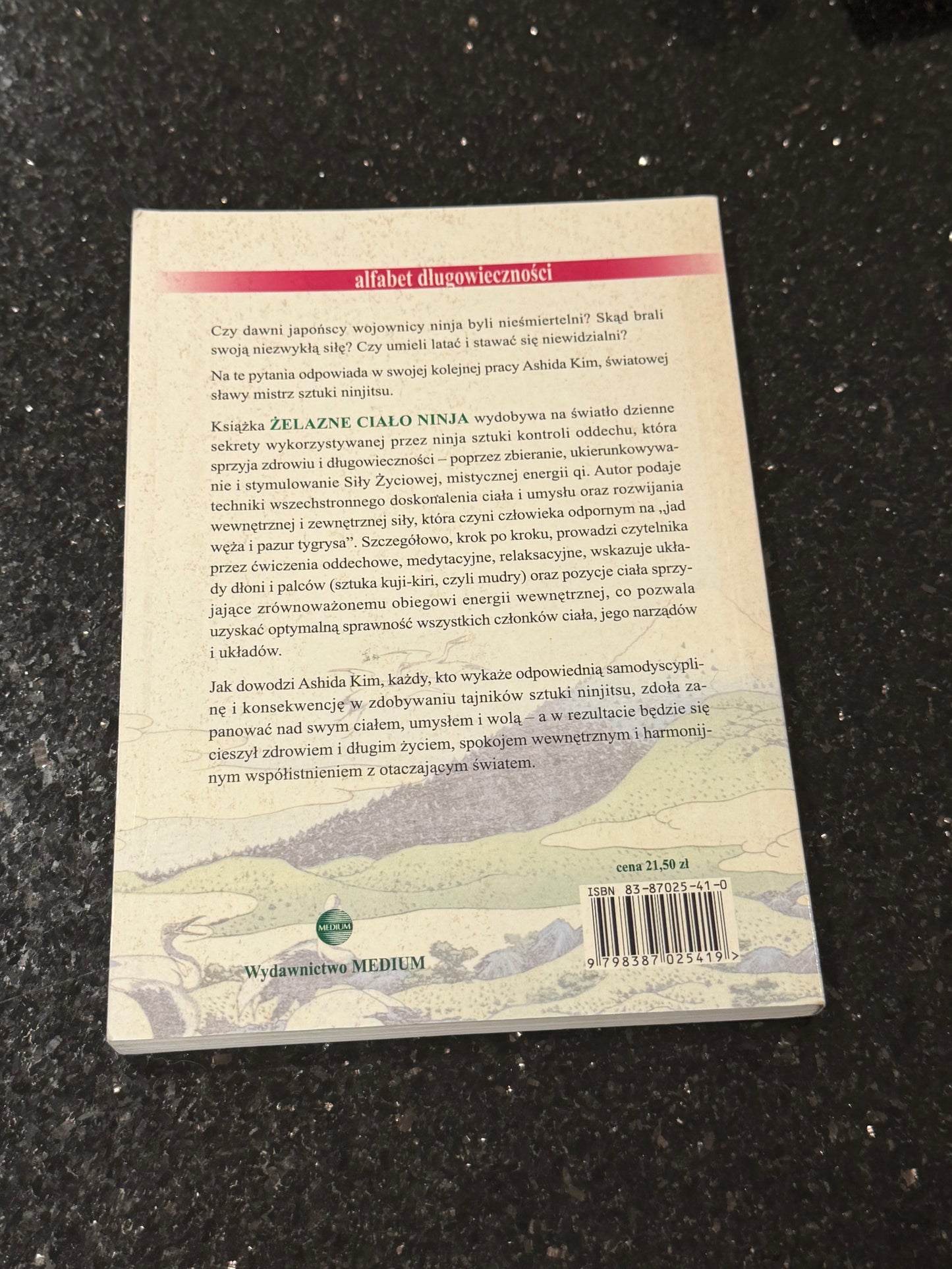 🇵🇱Polish Book - Ashida Kim - Żelazne Ciało Ninja