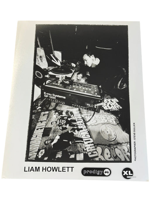 The Prodigy Old School XL Recording Photo Liam Holett (Rare)