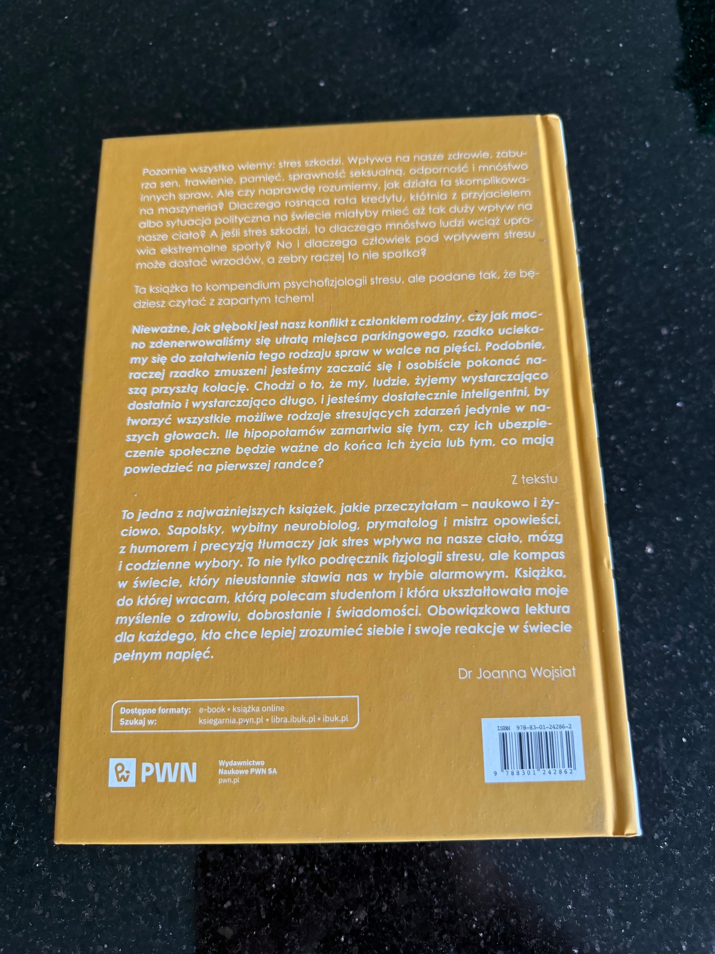 🇵🇱Polish Book - Robert M. Sapolsky - Dlaczego zebry nie maja wrzodow (wrzodów)