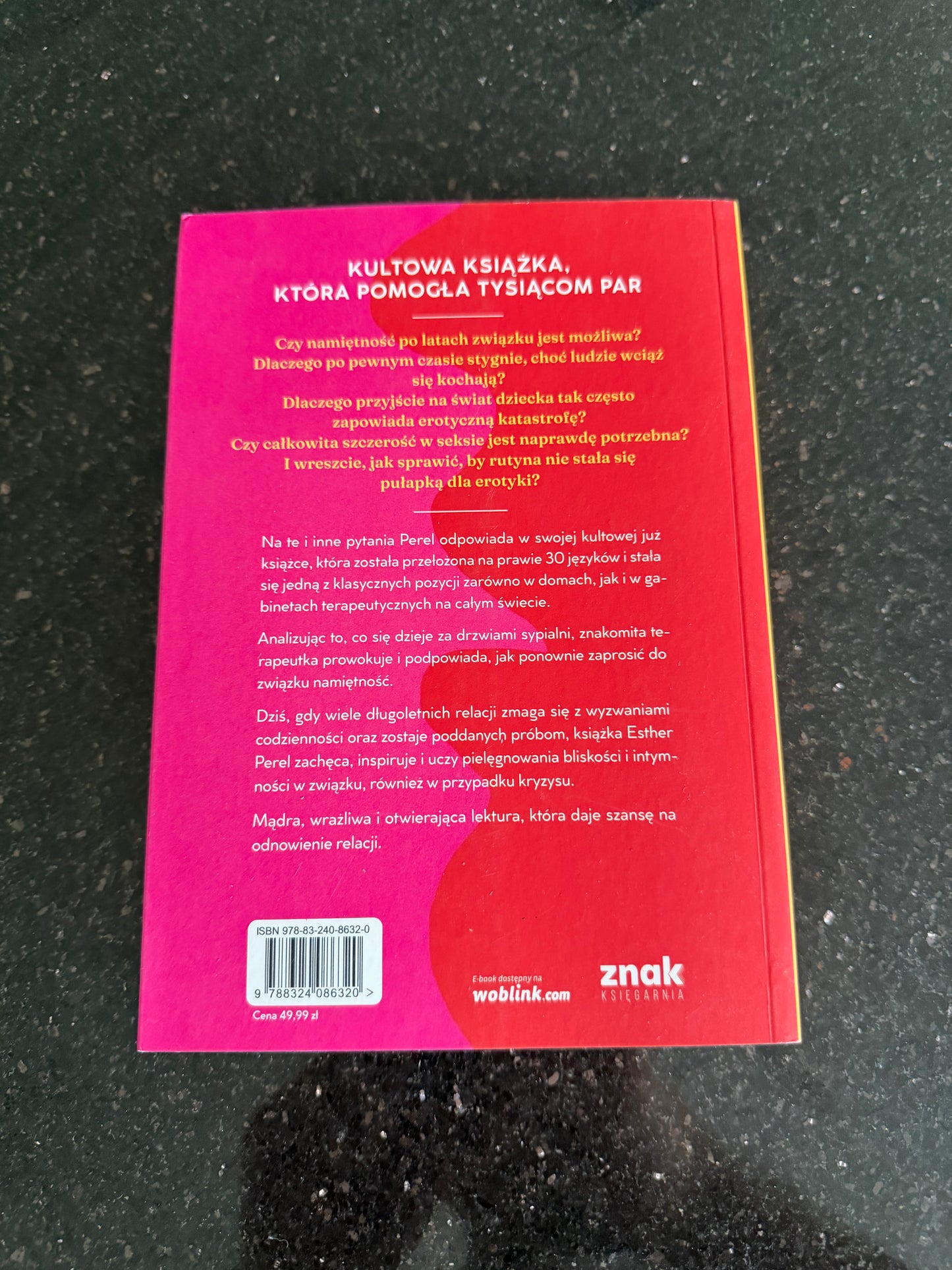 🇵🇱Polish Book - Esther Perel - Inteligencja Erotyczna