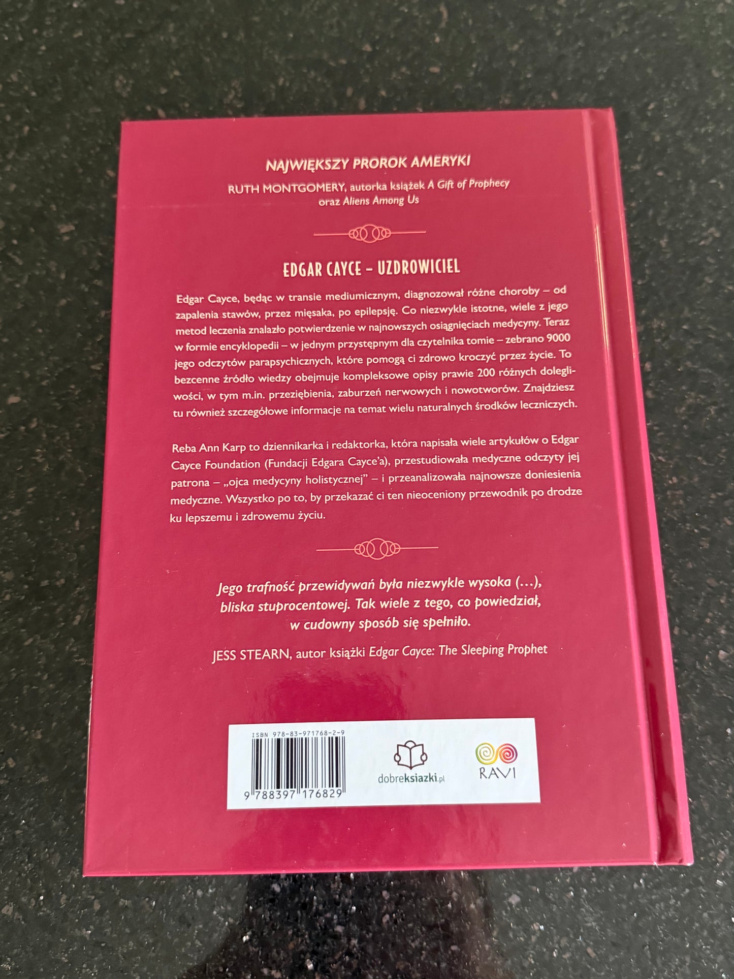 🇵🇱Polish Book - Reba Ann Karp - Encyclopaedia Uzdrawiania Edgara Cayce’a