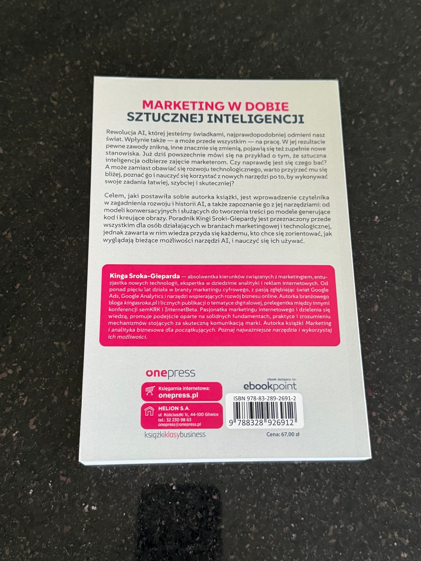 🇵🇱Polish Book - Kinga Sroka - Gieparda - Marketing Przyszłości