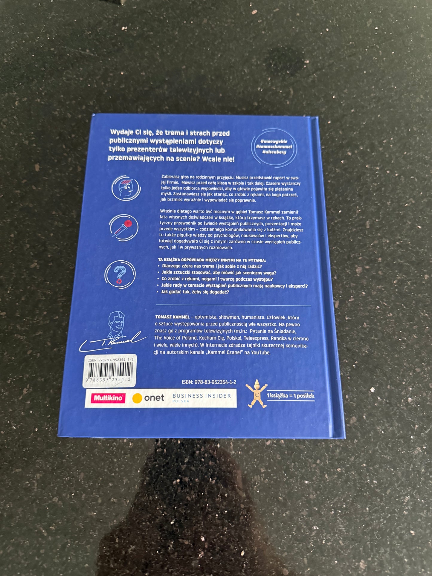🇵🇱Polish Book - Tomasz Kammel - Moc w gębie. Jak gadać, żeby się dogadać