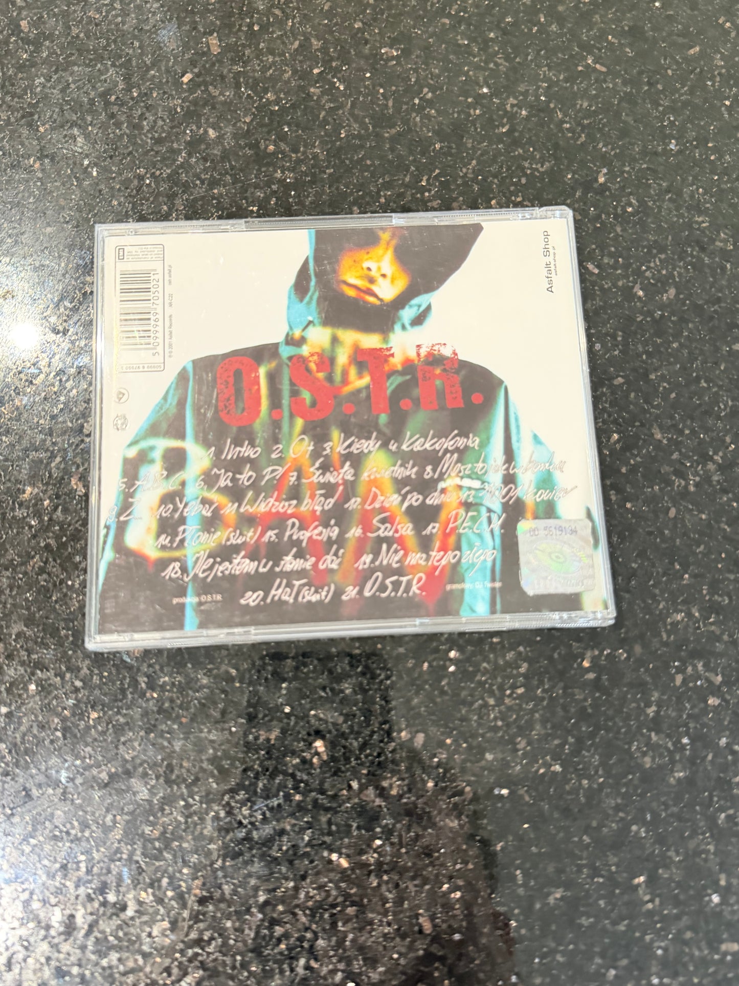 🇵🇱Polish Hip Hop CD - O.S.T.R. - Masz To Jak w banku (2001) Reedycja Polski Hip Hop