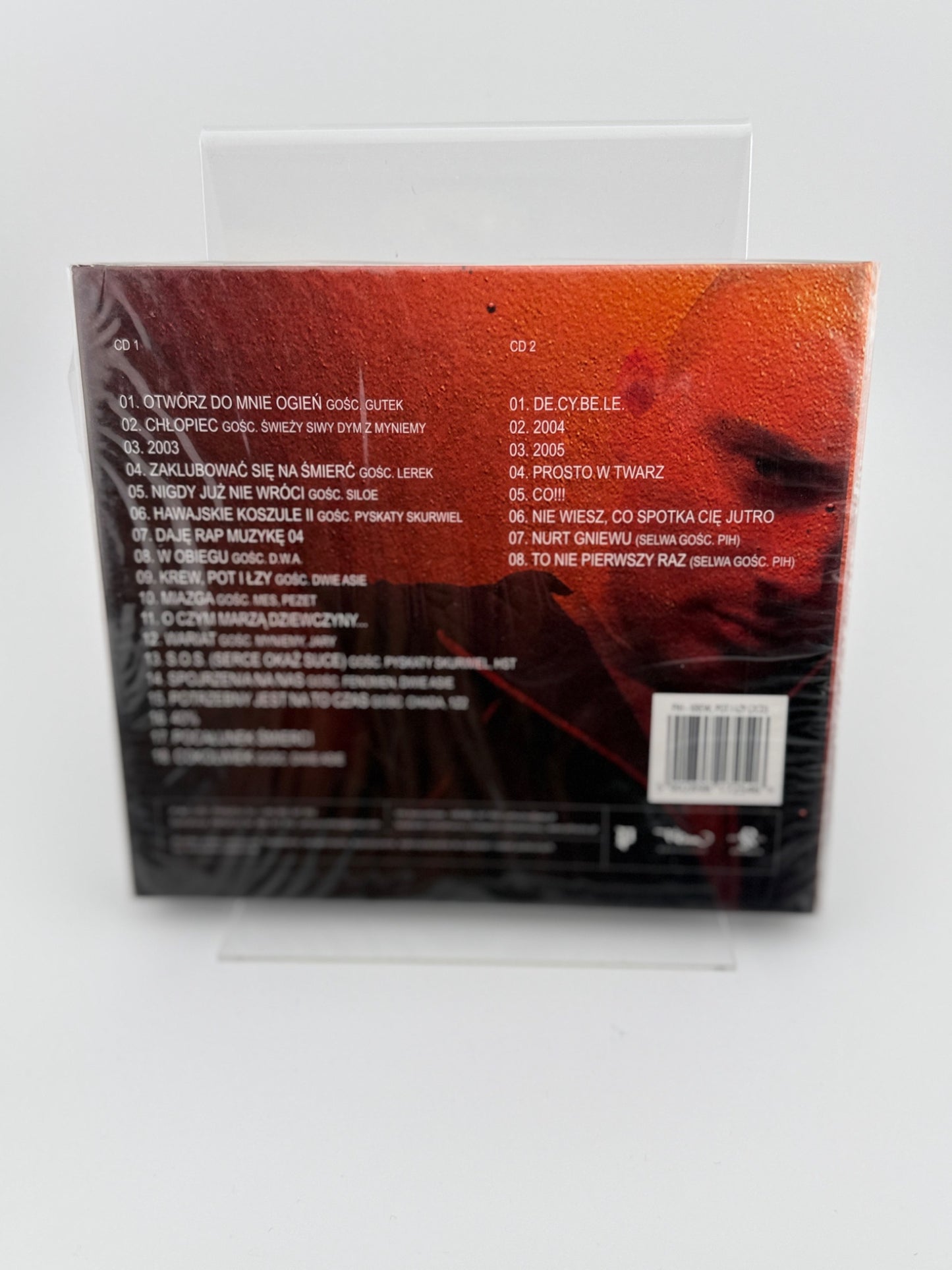 🇵🇱Polish Hip Hop CD - Pih - Krew pot i łzy  Polski Hip Hop Polski Rap