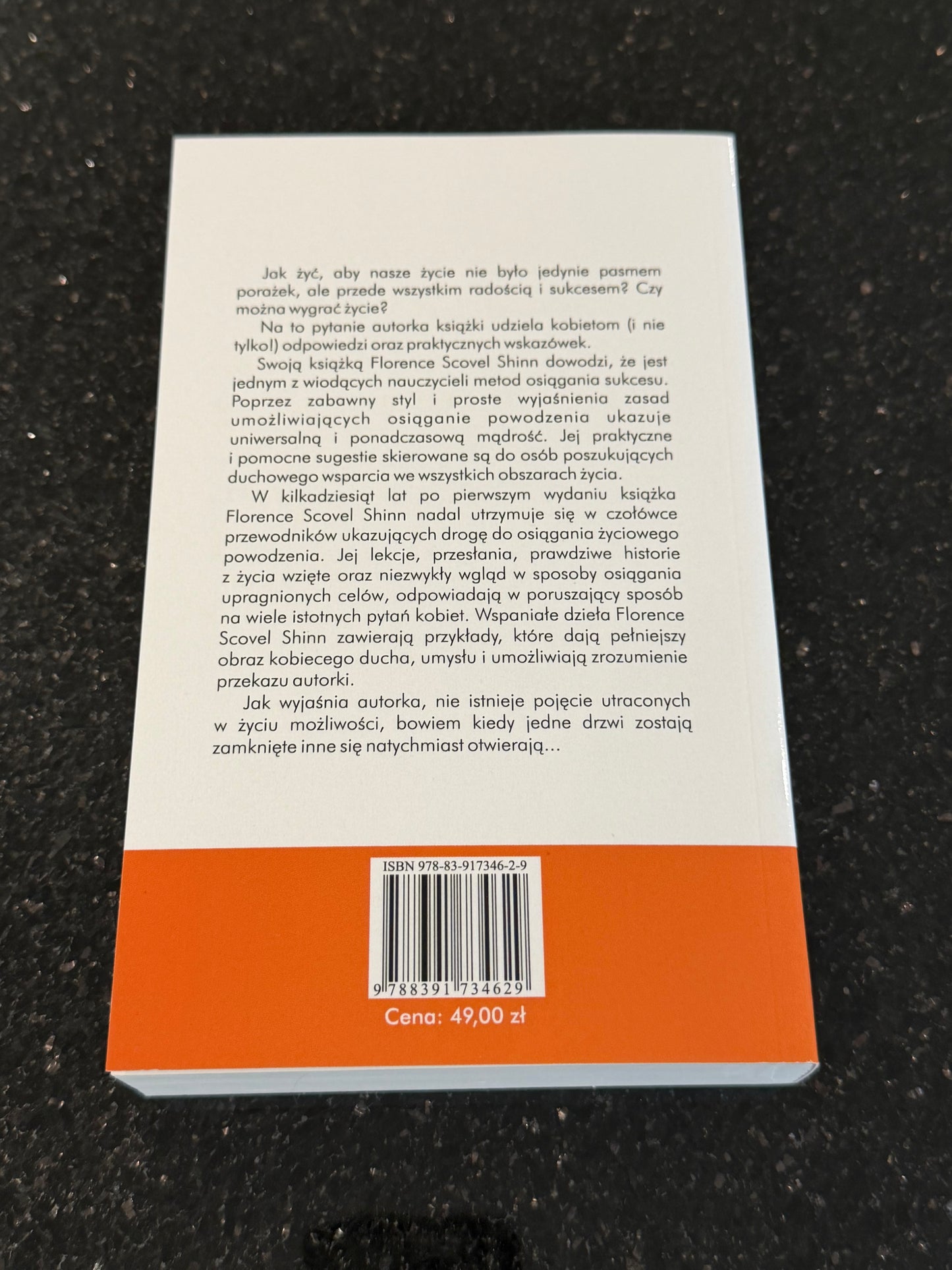 🇵🇱Polish Book - Florence Scovel Shinn - Gra Zycia (Życia) i jak w nia grac (grać)