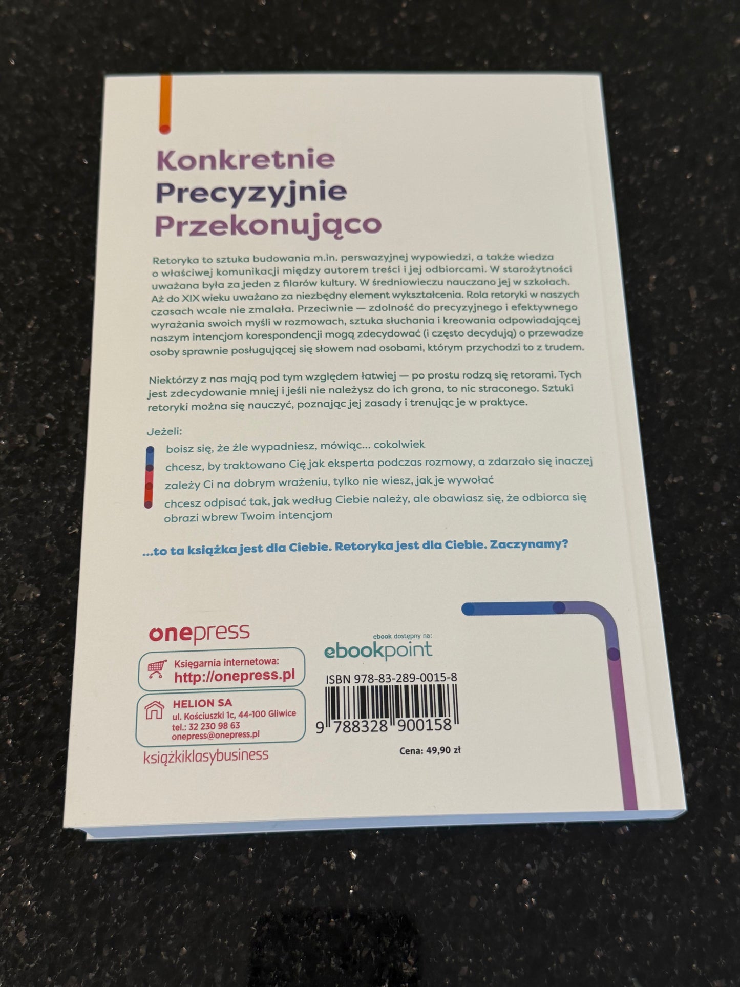 🇵🇱Polish Book - Przemyslaw Kutnyj - Szkola Retoryki