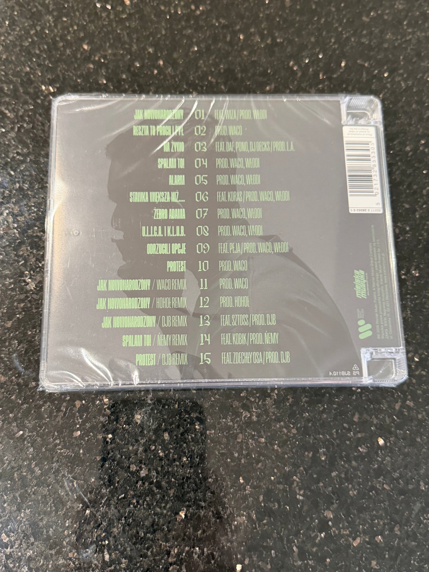 🇵🇱Polish Hip Hop CD - Wlodi (Włodi) - Jak Nowonarodzony Reedycja 2026 Molesta Evenement