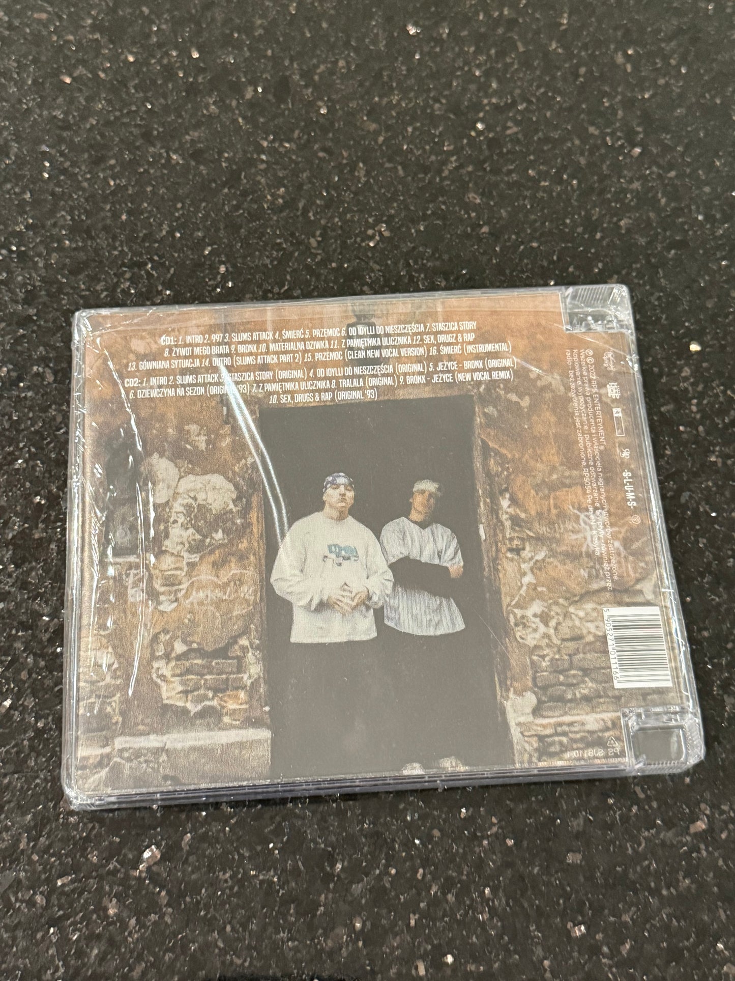 🇵🇱 Polish Hip Hop CD - Slums Attack - Slums Attack Rychu Peja  🇵🇱 Polski Hip Hop CD