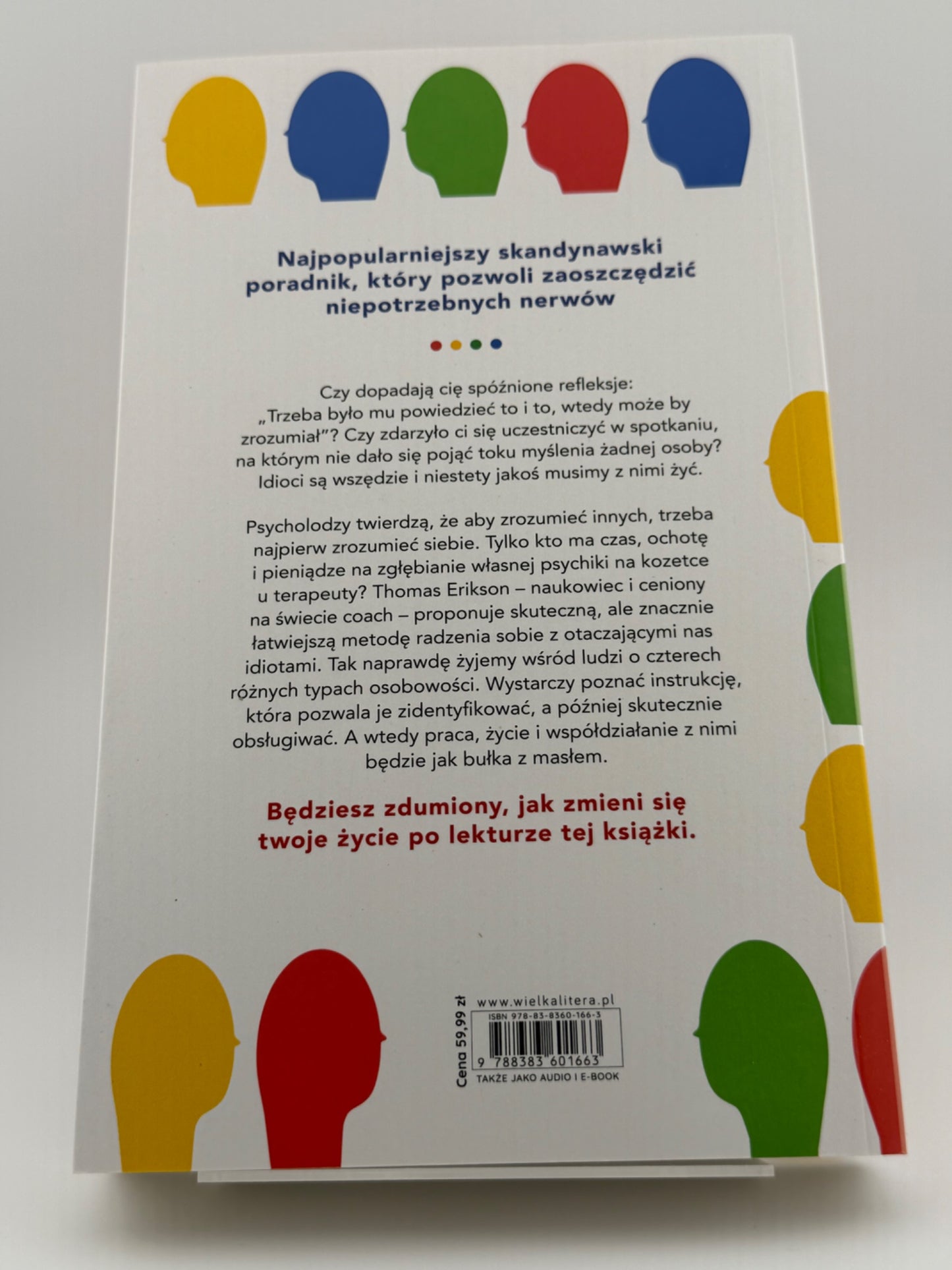 🇵🇱Polish Book - Thomas Erikson - Otoczeni przez idiotów