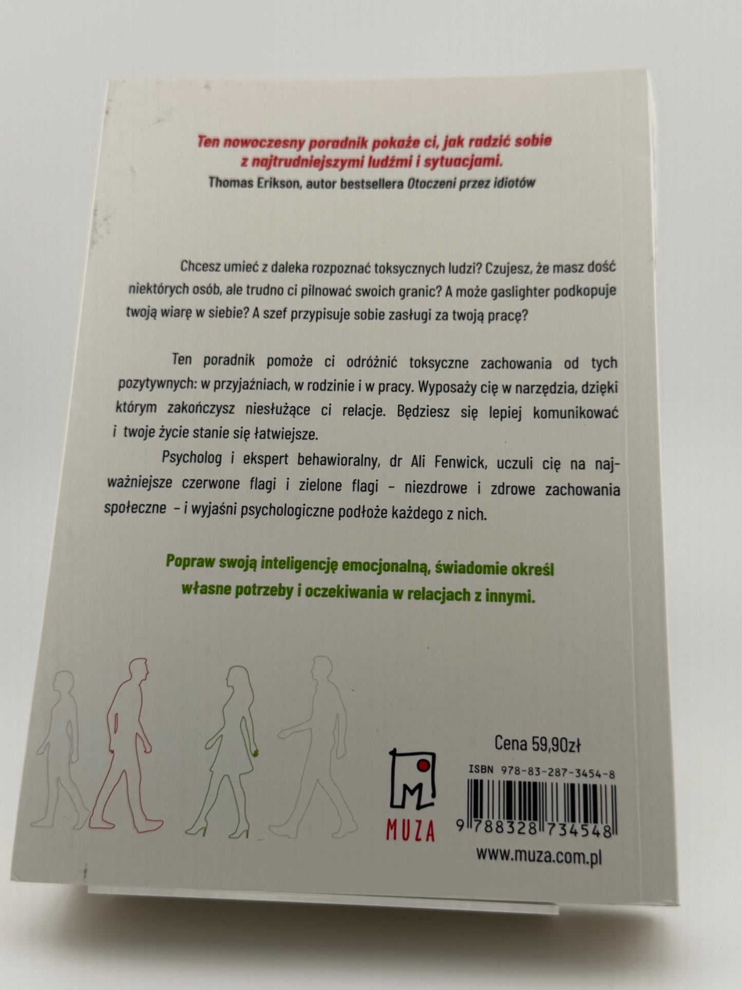 🇵🇱Polish Book - Dr Ali Fenwick - Czerwone Flagi Zielone Flagi