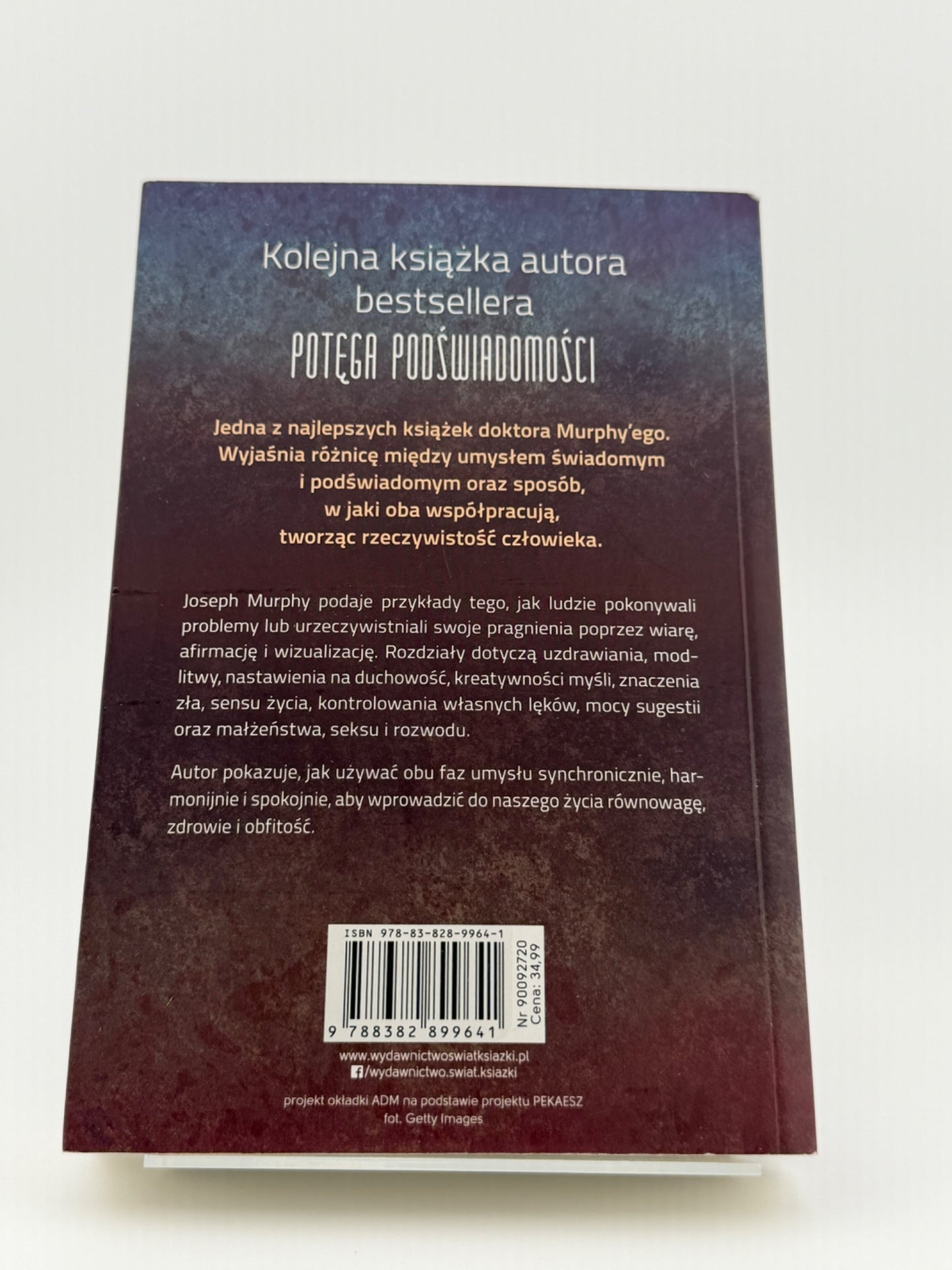 🇵🇱Polish Book - Joseph Murphy - Jak wykorzystywać prawa umysłu