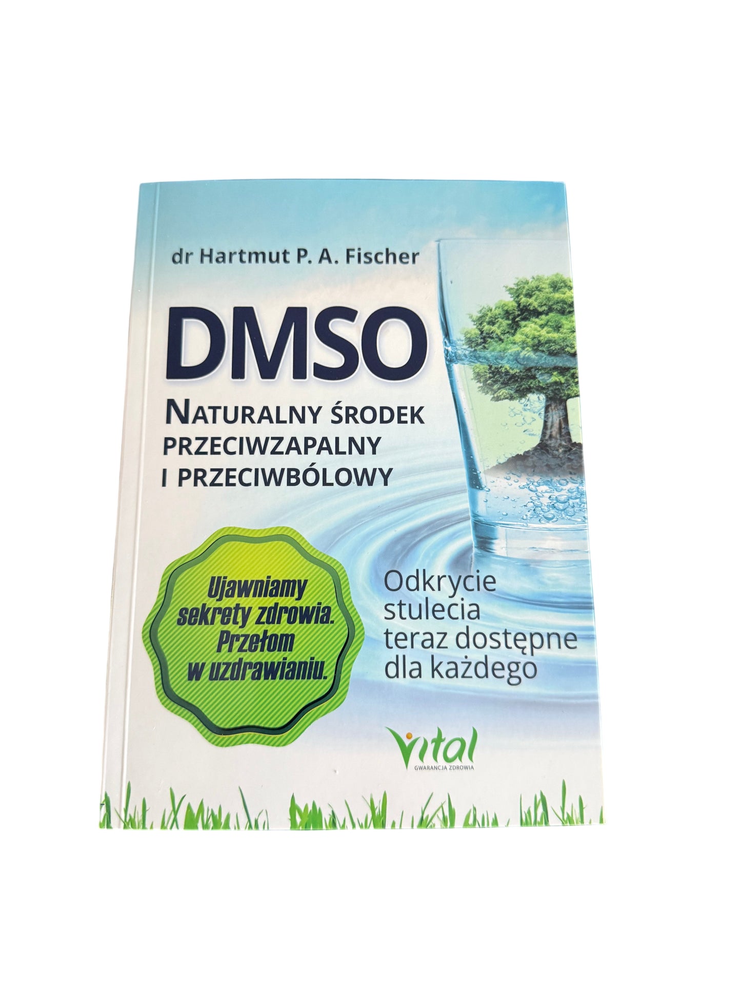 🇵🇱Polish Book - A. P. Hartmut Fischer - DMSO naturalny srodek przeciwzapalny i przeciwbólowy