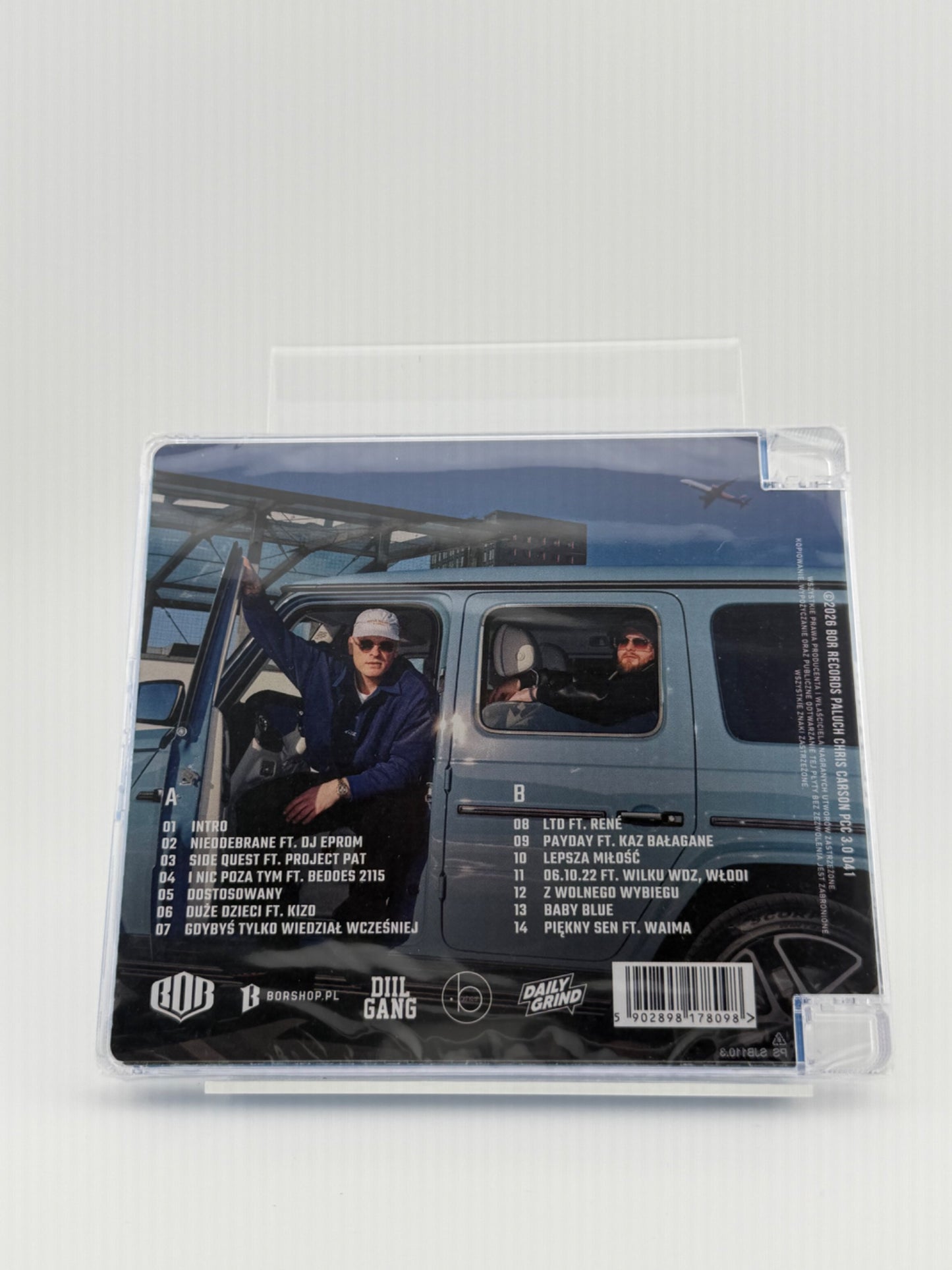 🇵🇱Polish Hip Hop CD - Paluch x Chris Carson - PCC 3.0 Polski Hip Hop