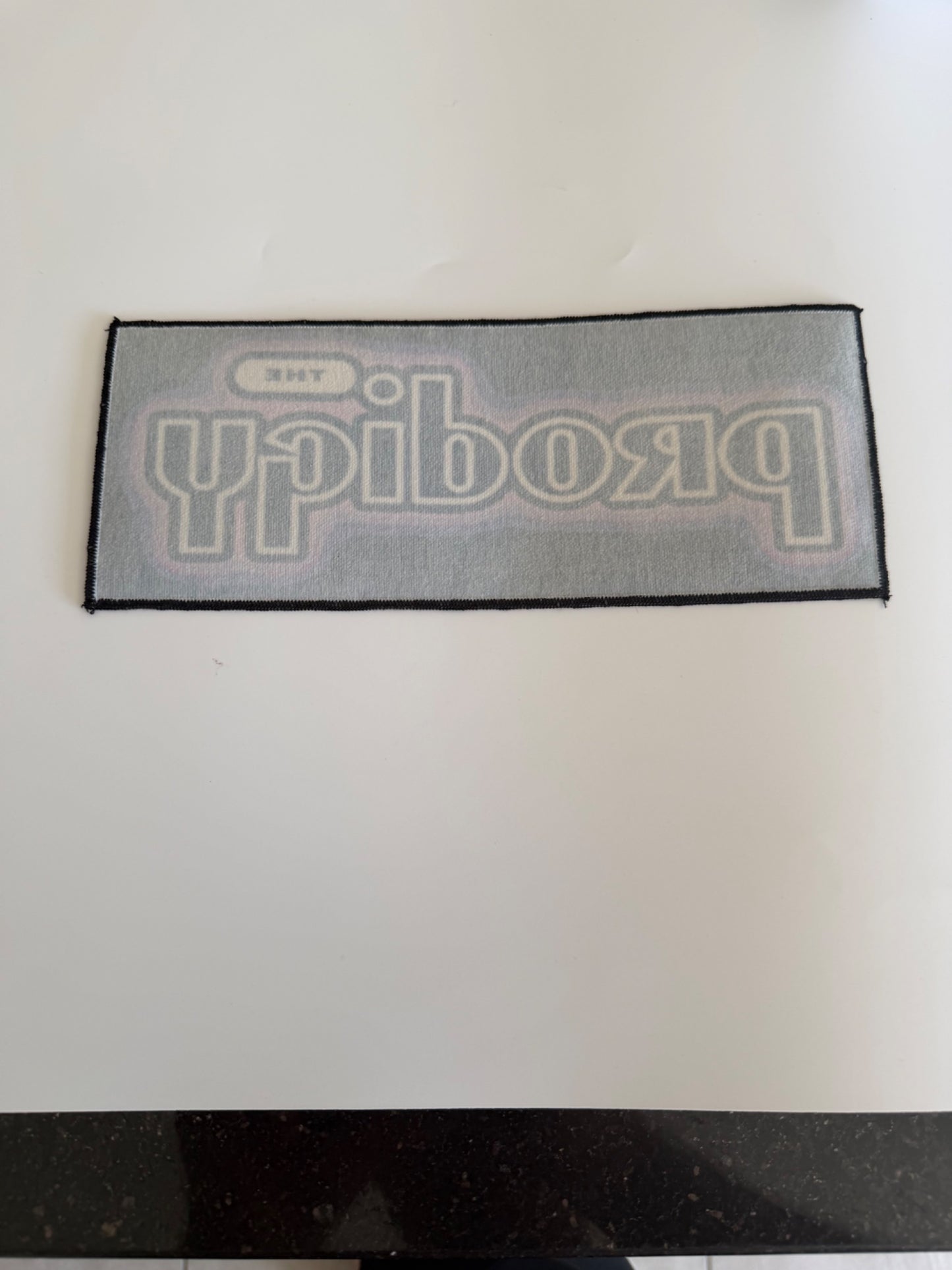 Merchandise - The Prodigy - Logo Woven Patch (Black, Purple)