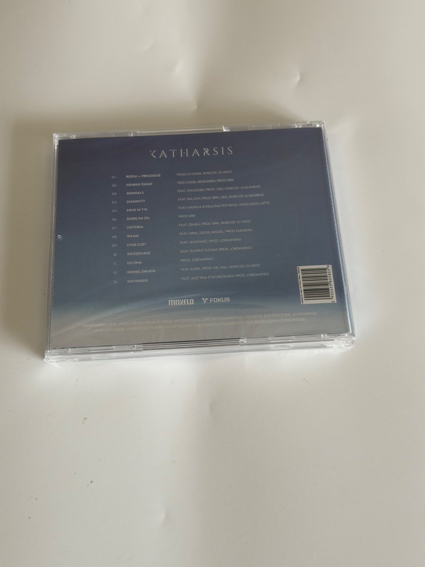 🇵🇱Polish Hip Hop CD - Fokus Rahim - Katharsis Paktofonika Polski Rap