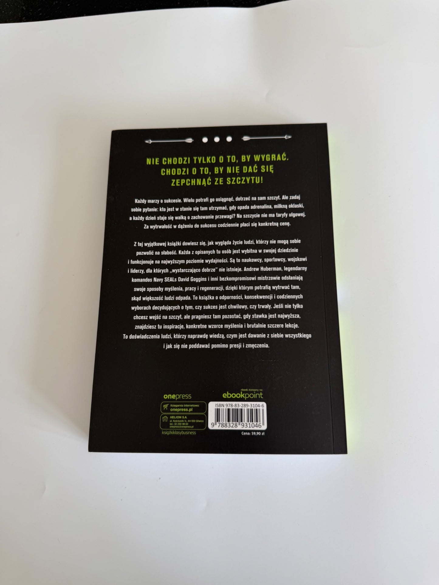 🇵🇱Polish Book - Cameron Hanes - Nie do zatrzymania. Jak zdobyc szczyt i utrzymac prxewage