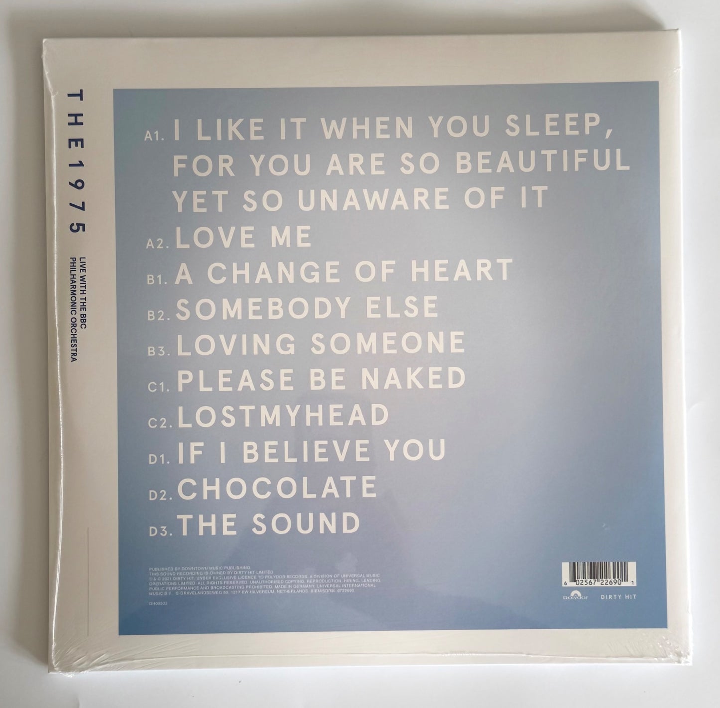 The 1975 Live With The BBC Philharmonic Orchestra 12" Vinyl LP RSD 2023 SEALED