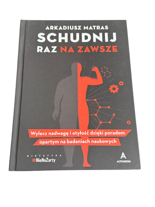 Polish 🇵🇱 Book - Arkadiusz Matras - Schudnij Raz Na Zawsze Dieta Polska Ksiazka