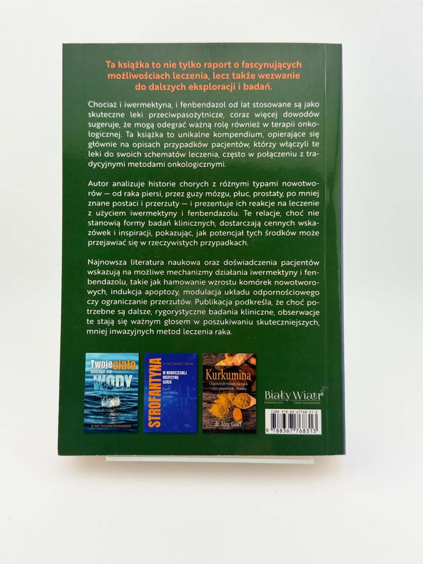 🇵🇱Polish Book - dr Carl Summer - Iwermektyna i fenbendazol. Nowe zastosowania w terapii nowotworów