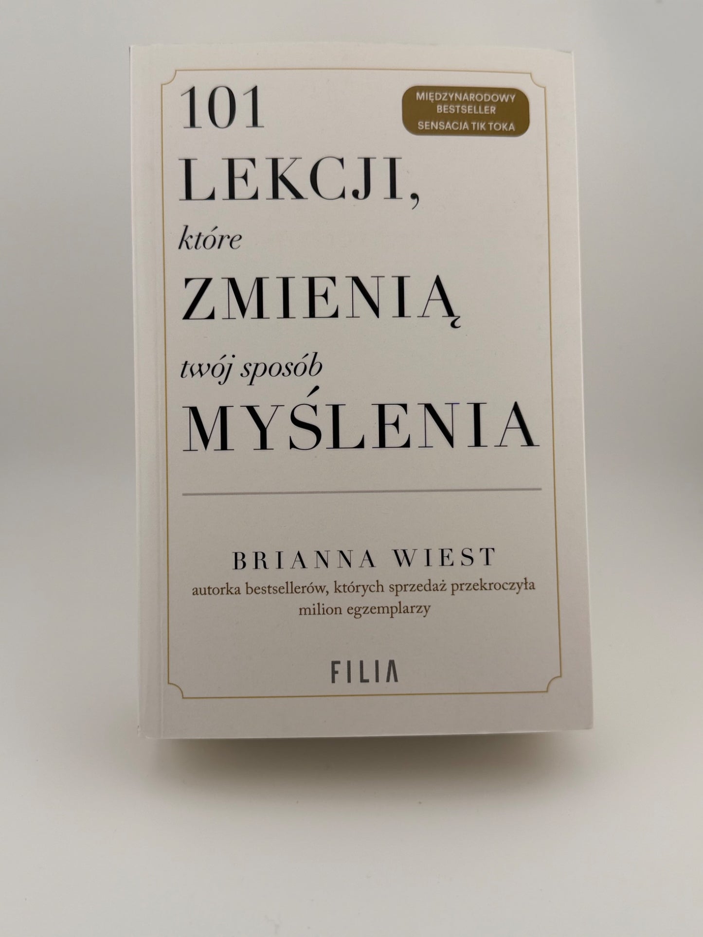 🇵🇱Polish Book - Brianna Wiest - 101 Lekcji, które zmienią twój sposób myślenia