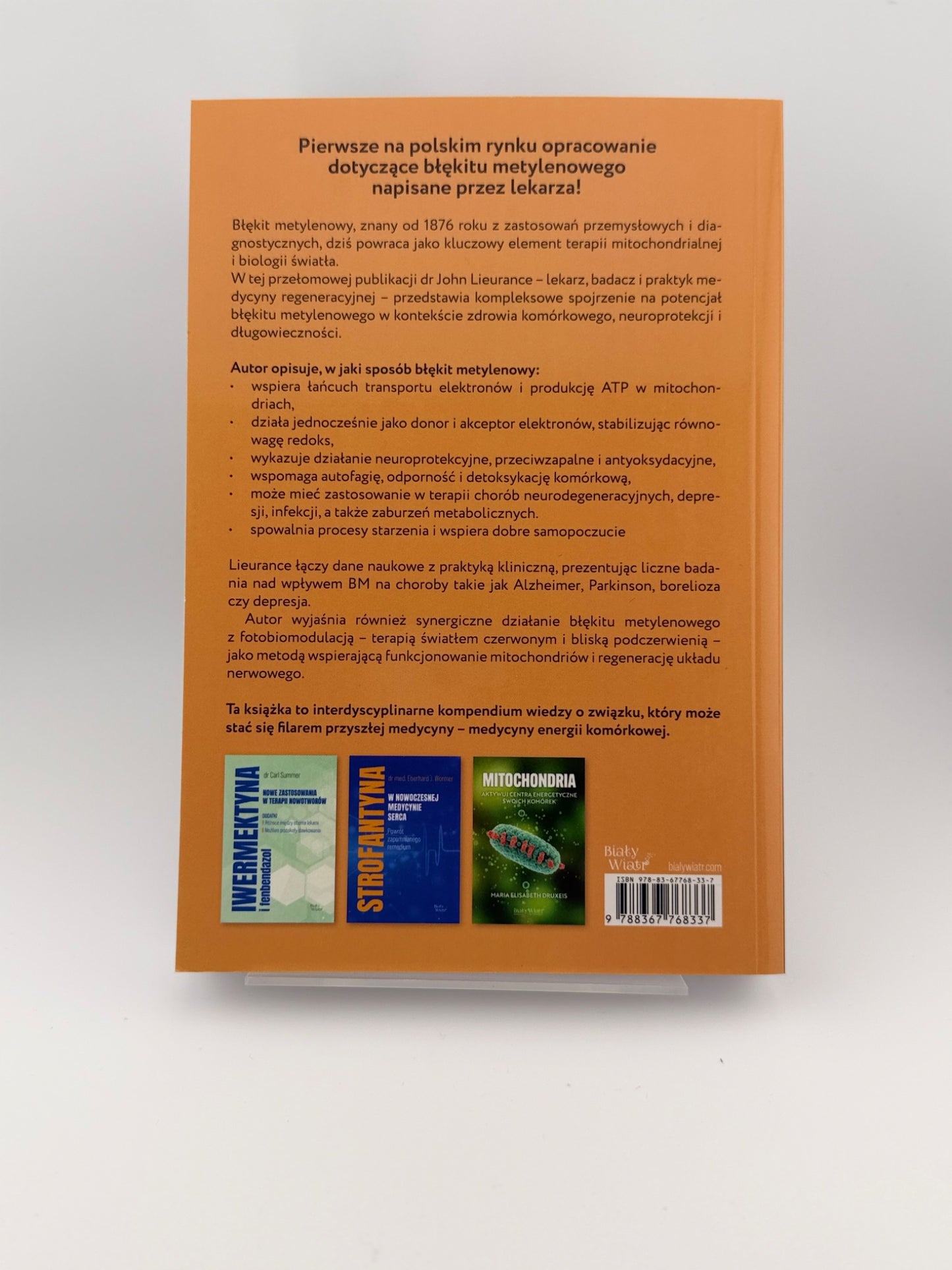 🇵🇱Polish Book - Dr John Lieurance - Błękit Metylenowy: Niezrównane Wsparcie dla Mitochondriów